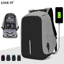 Load image into Gallery viewer, Brand backpack Anti-theft Backpack Bag 15.6 Inch Laptop Notebook Mochila Male Waterproof Back Pack Backbag School Backpack