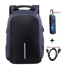 Load image into Gallery viewer, Brand backpack Anti-theft Backpack Bag 15.6 Inch Laptop Notebook Mochila Male Waterproof Back Pack Backbag School Backpack